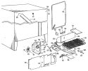 Section Diagram and Parts List for MSX20GLB  General Electric Refrigerator