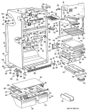 Part Location Diagram of WR32X0909 GE 162D1122P01