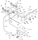 Section Diagram and Parts List for L2B135GPL0  General Electric Range