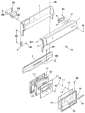 Part Location Diagram of WB37K5009 GE BACKGUARD BODY