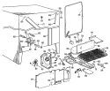 Section Diagram and Parts List for MSX27XLJ  General Electric Refrigerator