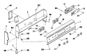 Section Diagram and Parts List for L3B150GL1  General Electric Range