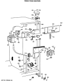 FRESH FOOR SECTION Diagram and Parts List for MSK27DHSCAD  General Electric Refrigerator