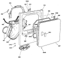 Section Diagram and Parts List for DRL4980SBMWW  General Electric Dryer