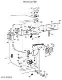 FRESH FOOD SECTION Diagram and Parts List for MSG27DHVAWH  General Electric Refrigerator