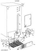 UNIT PARTS Diagram and Parts List for MRSC20KWXAWH  General Electric Refrigerator