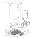 UNIT PARTS Diagram and Parts List for TFG27PFXCBB  General Electric Refrigerator