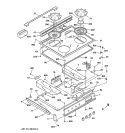 Part Location Diagram of WB27K5146 GE CLOCK PLATE