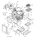 Part Location Diagram of WB15K5098 GE DRAWER HANDLE-ALMOND