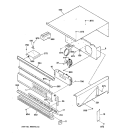 Part Location Diagram of WB18K5519 GE MAIN WIRE HARNESS