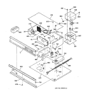 Part Location Diagram of WB34K5218 GE HOUSING BAFFLE