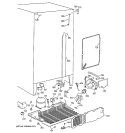 UNIT PARTS Diagram and Parts List for TFT27PRXCAA  General Electric Refrigerator