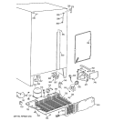 UNIT PARTS Diagram and Parts List for TFJ22PRXBAA  General Electric Refrigerator