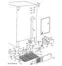 UNIT PARTS Diagram and Parts List for TFX27PRXDBB  General Electric Refrigerator