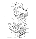CONTROL PANEL Diagram and Parts List for JRP24BW1BB  General Electric Wall Oven