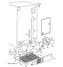 UNIT PARTS Diagram and Parts List for TFG22PRXDWW  General Electric Refrigerator
