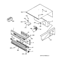 Part Location Diagram of WB36K5641 GE CAP END (LT-WHITE)