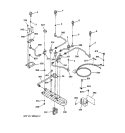 BURNER PARTS Diagram and Parts List for JGP636WEV4WW  General Electric Cooktop