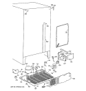 UNIT PARTS Diagram and Parts List for TFZ20JAYDWW  General Electric Refrigerator