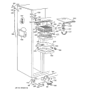 Part Location Diagram of WR17X4173 GE FZ LIGHT SHIELD