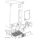 UNIT PARTS Diagram and Parts List for TFK27PFXEBB  General Electric Refrigerator