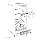 Part Location Diagram of WR02X0207 GE USE GEH WR2X207