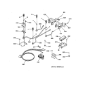 BURNER PARTS Diagram and Parts List for JGP326WEV3WW  General Electric Cooktop