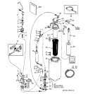 Part Location Diagram of WS18X10004 GE CLAMP DRAIN