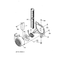 BLOWER Diagram and Parts List for JCSP38GV2BB  General Electric Range