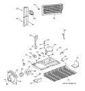 UNIT PARTS Diagram and Parts List for TBX18JIZBRAA  General Electric Refrigerator