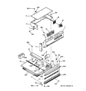 CONTROL PANEL Diagram and Parts List for JRP15WW2WW  General Electric Wall Oven