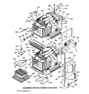 Part Location Diagram of WB63T10008 GE FRONT FRAME