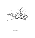 DOOR LOCK Diagram and Parts List for JKP56WW2WW  General Electric Wall Oven