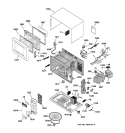 Part Location Diagram of WB27X10073 GE Microwave Capacitor
