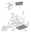 UNIT PARTS Diagram and Parts List for TBX18IIZKRAA  General Electric Refrigerator