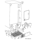 UNIT PARTS Diagram and Parts List for CST25GRZAAA  Hotpoint Refrigerator