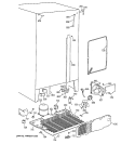 UNIT PARTS Diagram and Parts List for CSK27DHZAAA  Hotpoint Refrigerator