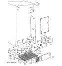Part Location Diagram of WR82X0409 GE FLOOR Assembly