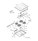 Part Location Diagram of WB02K5317 GE USE GEH WB2K5317