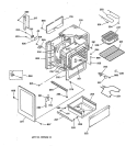BODY PARTS Diagram and Parts List for LEB131GT1AD  General Electric Range