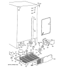 UNIT PARTS Diagram and Parts List for MSK27DHZAWH  General Electric Refrigerator