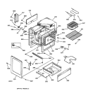 BODY PARTS Diagram and Parts List for LEB131GY2AD  General Electric Range