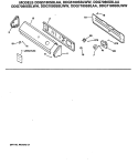 Section Diagram and Parts List for DDG7080SBLWH  General Electric Dryer