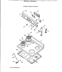 Part Location Diagram of WB36X5755 GE TRIM & BRACKET Assembly