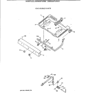 GAS & BURNER PARTS Diagram and Parts List for JGBS03PV3AD  General Electric Range