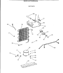 UNIT PARTS Diagram and Parts List for TAX4SNXWN  General Electric Refrigerator