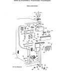 FRESH FOOD SECTION Diagram and Parts List for TFH22PRXBBB  General Electric Refrigerator