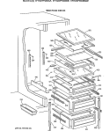 Part Location Diagram of WR17X3841 GE Front Cover - Pan