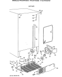 UNIT PARTS Diagram and Parts List for TFH24PRXBWW  General Electric Refrigerator