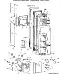 Part Location Diagram of WR55X0118 GE USE GEH WR55X118